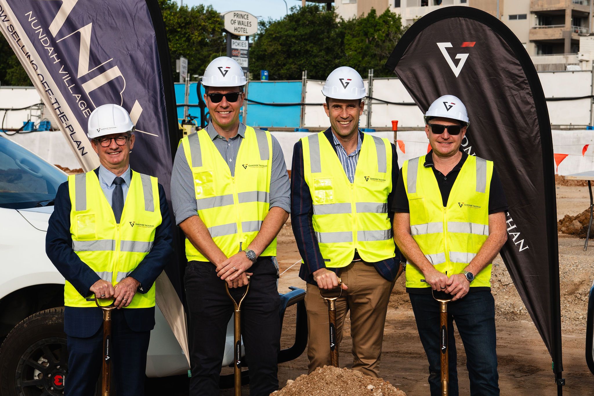 Danby Lane Sod Turning